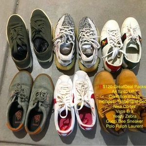 Plenty pairs in Sz 40/40.5 US7/7.5 with fair price and great condition.